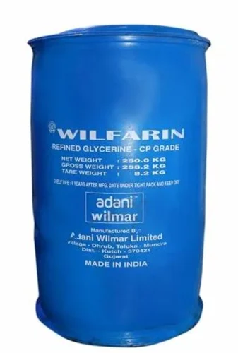 Gycerin IP- Adani Wilmar (124/kg + GST) Pharma Grade